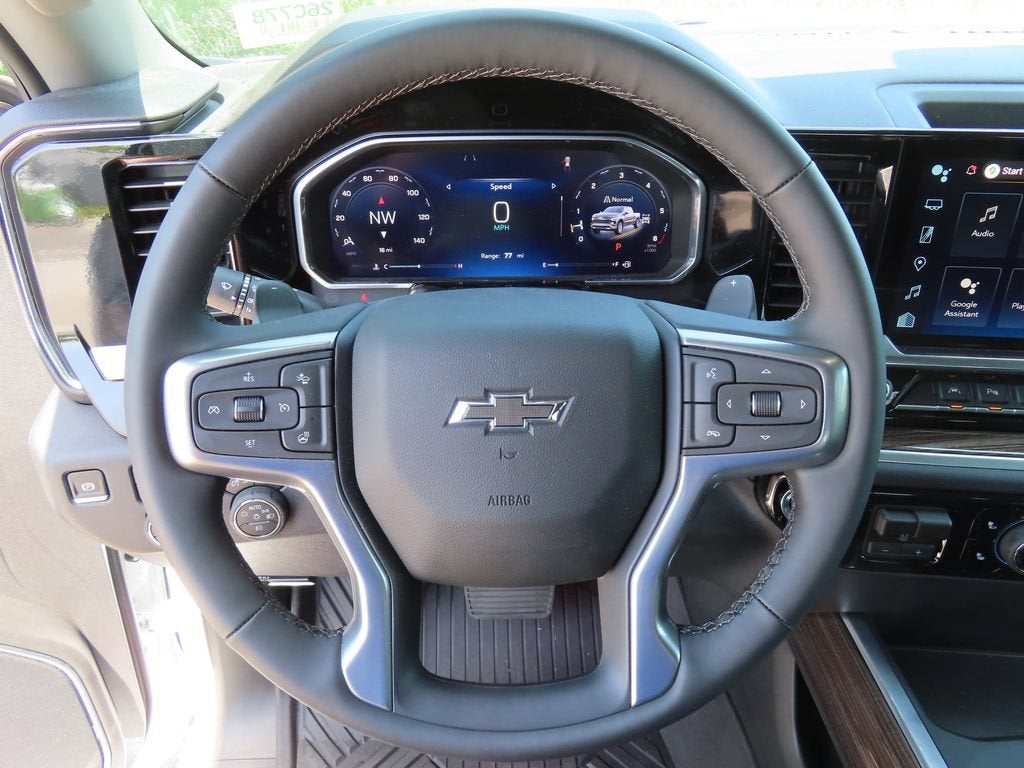 2026 Chevrolet Silverado 1500 — interior view