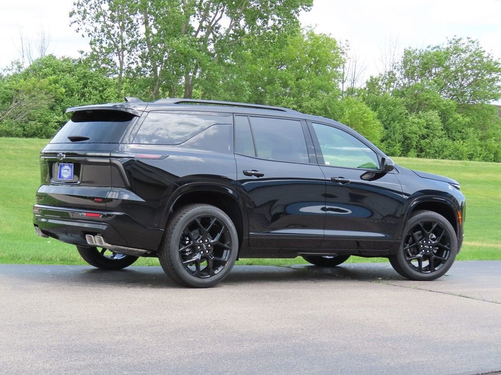 2026 Chevrolet Traverse — rear three-quarter view