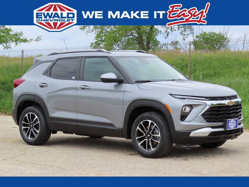2026 Chevrolet Trailblazer LT in Sterling Gray Metallic — front three-quarter view